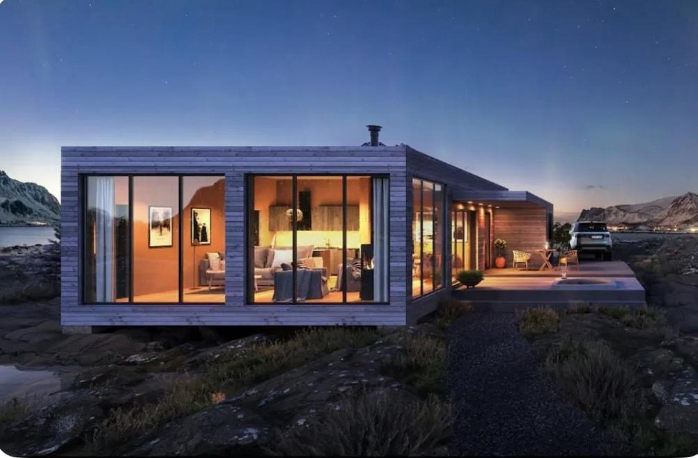 Nydelig Hytte I Unike Lofoten I Naerheten Av Henningsvaer! Lyngværet Exterior photo